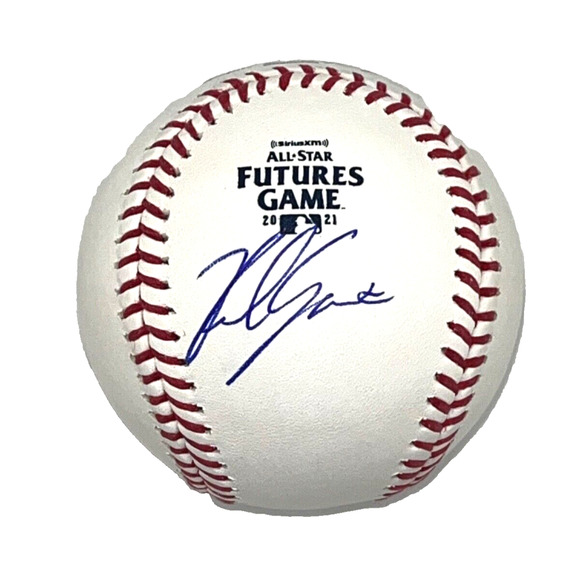 Nolan Gorman Autographed 2021 All Star Futures Game Baseball Cardinals Star